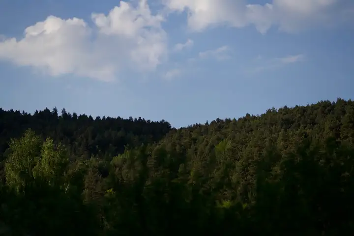 Panorama na góry - Dom Na Wzgórzu w Tresnej