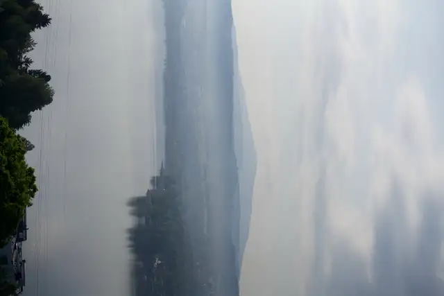 Panorama jeziora Żywieckiego